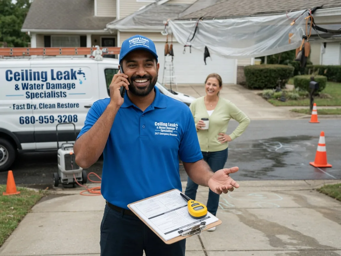 Ceiling Leak Cleanup Boothbay Harbor, ME FAQs